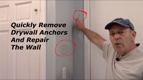 Common Mistakes When Removing Drywall Anchors