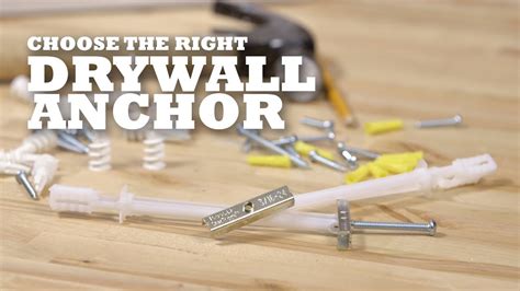 How To Choose The Right Size Drywall Anchor?