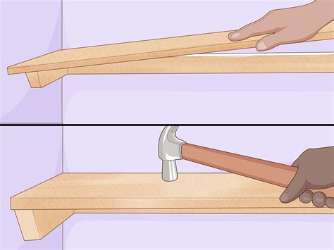 How To Fix A Sagging Shelf With Drywall Anchors