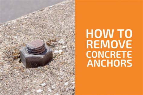 How To Successfully Remove Anchors Without A Scraper