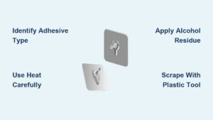 How to Remove Adhesive Wall Mounts Without Damage